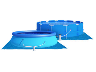 Uima-altaan matto DM-114, 488x488 cm, sininen hinta ja tiedot | Uima-allastarvikkeet | hobbyhall.fi