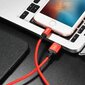 Hoco Premium Times Speed X14 Strong Lightning to USB Laidas 2m (MD818), Raudona hinta ja tiedot | Kaapelit ja adapterit | hobbyhall.fi