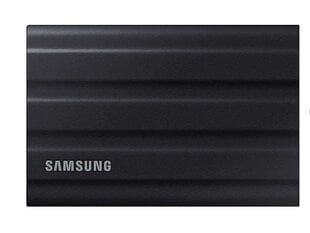 Tt kannettava SSD T7 Shield Samsung MU-PE1T0S/EU hinta ja tiedot | Ulkoiset kovalevyt | hobbyhall.fi