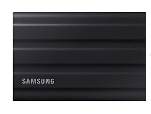 Samsung T7 Shield 2 TB -ulkoinen SSD, Musta : MU-PE2T0S/EU hinta ja tiedot | Samsung Kovalevyt ja muistitikut | hobbyhall.fi