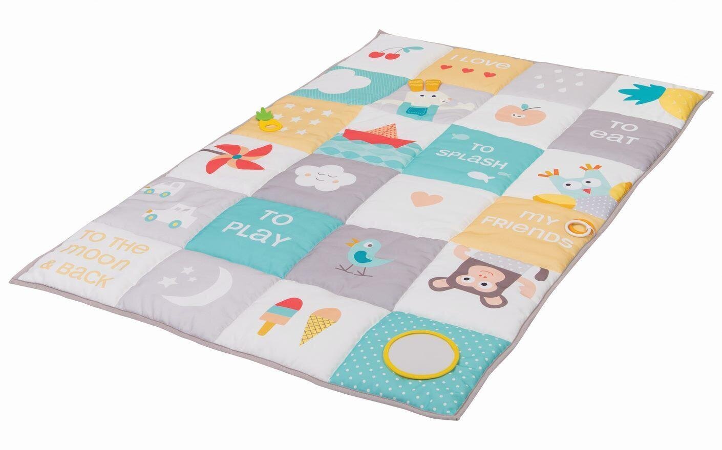 Leikkimatto Taf Toys I love big mat – soft colors hinta ja tiedot | Leikkimatot | hobbyhall.fi