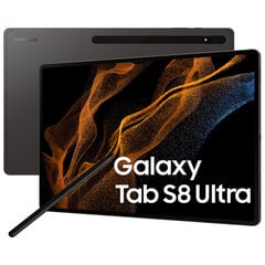 Samsung Galaxy Tab S8 Ultra 5G 12/256GB SM-X906BZAEEUE hinta ja tiedot | Tabletit | hobbyhall.fi