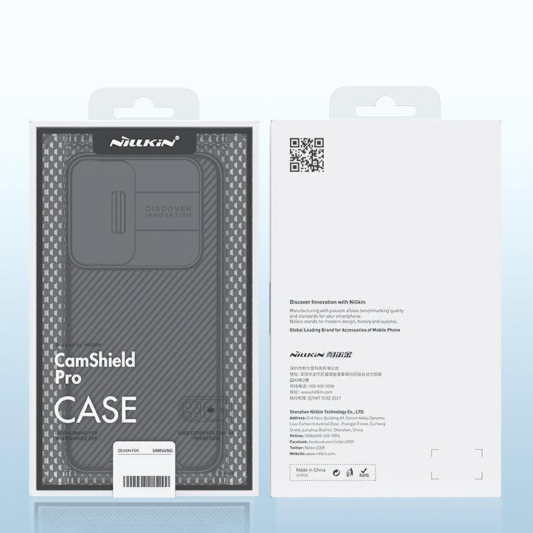 Nillkin CamShield Pro -suojakuori Samsung Galaxy S22+:lle (S22 Plus) hinta ja tiedot | Puhelimen kuoret ja kotelot | hobbyhall.fi