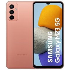 Samsung Galaxy M23 5G 4/128GB Dual SIM Orange hinta ja tiedot | Matkapuhelimet | hobbyhall.fi