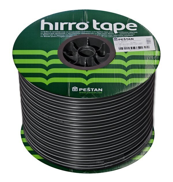 HIRRO TAPE, 2500 m (16 / 8 mil / 1,5 l / h / 20 cm) tiputusletku hinta ja tiedot | Puutarhaletkut, kastelukannut ja muut kastelutarvikkeet | hobbyhall.fi