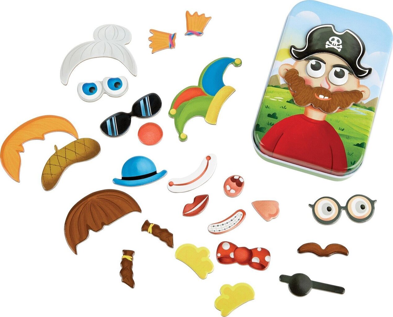 Hape Funny Face magneettipeli hinta ja tiedot | Kehittävät lelut | hobbyhall.fi