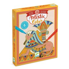 Taiteellinen värityssetti - Egypti, DJECO DJ09476 hinta ja tiedot | Kehittävät lelut | hobbyhall.fi