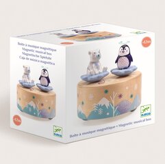 Soittorasia - Jääkarhu ja pingviini, DJECO DJ06063 hinta ja tiedot | Vauvan lelut | hobbyhall.fi