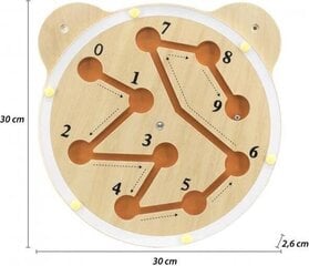 .Puinen riippuseinäpeli - Ball Ride Error hinta ja tiedot | Viga Lelut yli 3-vuotiaille lapsille | hobbyhall.fi