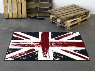 Matto Hanse Home City Mix Union Jack Vintage 140x200 cm hinta ja tiedot | Isot matot | hobbyhall.fi