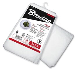 Kylmäsuoja agrokalvo Bradas Winter 1,1x10 m, 50 g / m2, valkoinen hinta ja tiedot | Puutarhatyökalut | hobbyhall.fi