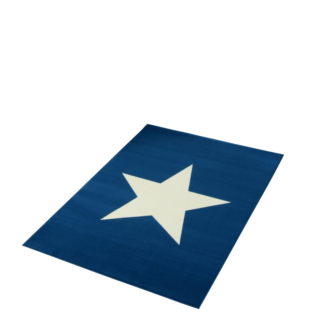 Matto Hanse Home City Mix Star Blue Cream 140x200 cm hinta ja tiedot | Isot matot | hobbyhall.fi