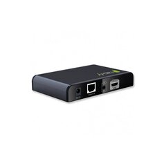 Techly HDMI-laajennusvastaanotin HDbitT Cat.6 / 6A / 7 jopa 120 m, infrapunalla hinta ja tiedot | Adapterit | hobbyhall.fi