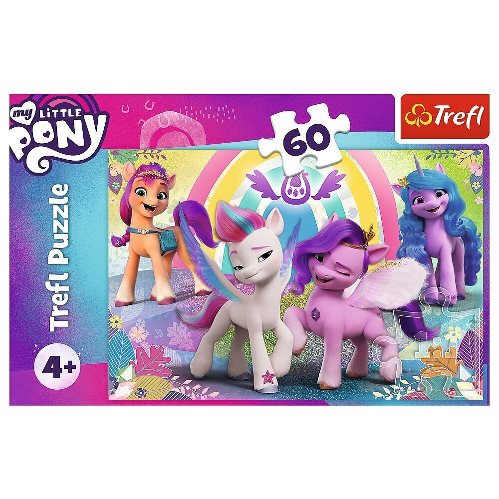 TREFL MY LITTLE PONY Palapeli My Little Pony, 60 palaa hinta ja tiedot | Palapelit | hobbyhall.fi