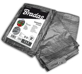 Vahvistettu kuormapeite Bradas Gray 3x5 m, 200 g / m2 hinta ja tiedot | Puutarhatyökalut | hobbyhall.fi