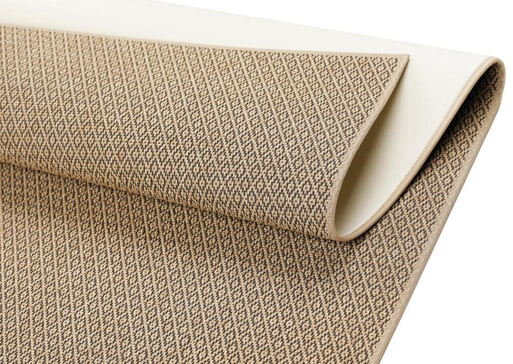 Narma Bello -flatWeave™ sileäksi kudottu matto, beige, 100 x 160 cm hinta ja tiedot | Isot matot | hobbyhall.fi