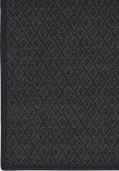 Narma Bello -flatWeave™ sileäksi kudottu matto, musta, 100 x 160 cm hinta ja tiedot | Isot matot | hobbyhall.fi