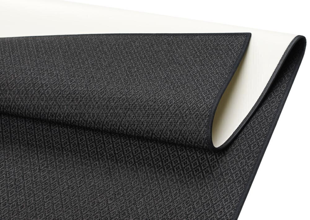 Narma Bello -flatWeave™ sileäksi kudottu matto, musta, 200 x 300 cm hinta ja tiedot | Isot matot | hobbyhall.fi