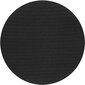 Narma Bono -flatWeave™ sileäksi kudottu matto, musta, Ø 160 cm hinta ja tiedot | Isot matot | hobbyhall.fi