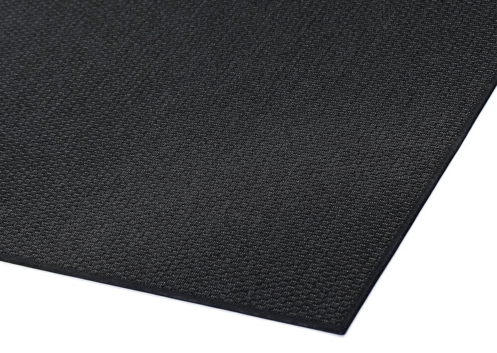 Narma Bono -flatWeave™ sileäksi kudottu matto, musta, 100 x 160 cm hinta ja tiedot | Isot matot | hobbyhall.fi