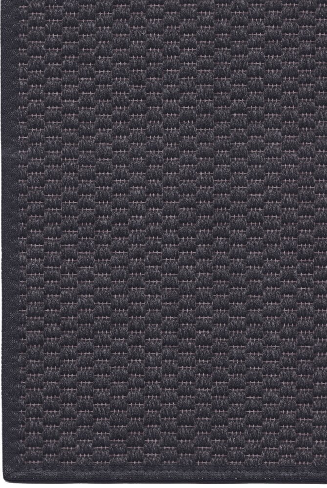 Narma Bono -flatWeave™ sileäksi kudottu matto, musta, 100 x 160 cm hinta ja tiedot | Isot matot | hobbyhall.fi