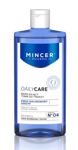 Kosteuttava kasvovesi Mincer Pharma Daily Care Nro 04 250 ml hinta ja tiedot | Kasvojen puhdistusaineet | hobbyhall.fi