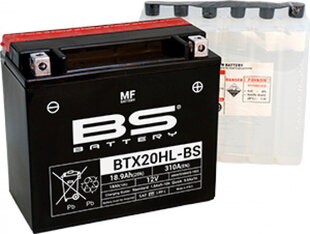 Akku BS-Battery BTX20HL 12V 21.1Ah hinta ja tiedot | Moottoripyörien akut | hobbyhall.fi