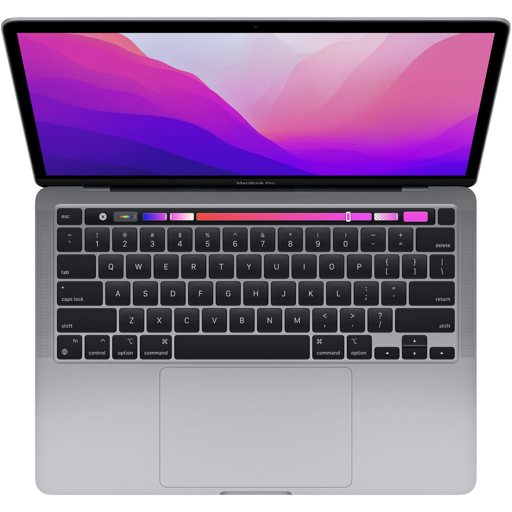 Apple MacBook Pro 13" M2 8C CPU, 10C 8GB/512GB Space Gray INT MNEJ3ZE/A hinta ja tiedot | Kannettavat tietokoneet | hobbyhall.fi