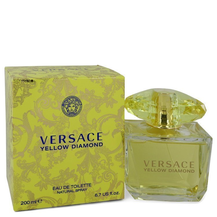 Versace Yellow Diamond EDT hajuvesi naisille 200 ml hinta ja tiedot | Naisten hajuvedet | hobbyhall.fi