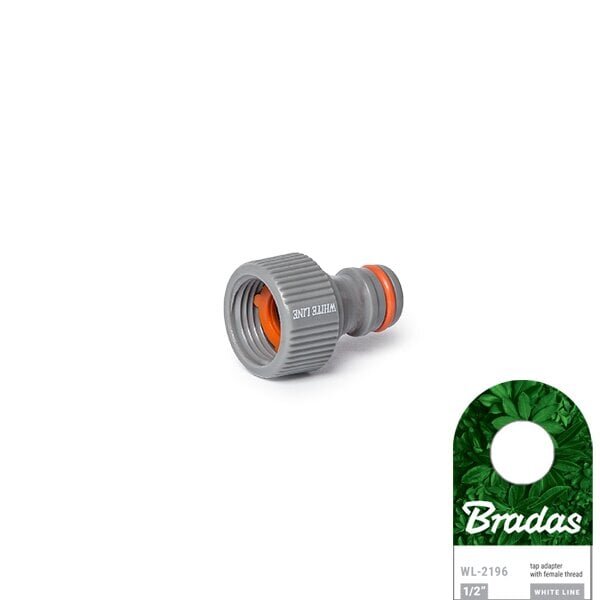 Sisäkierteen sekoitinliitäntä 1/2" Bradas WHITE LINE hinta ja tiedot | Puutarhaletkut, kastelukannut ja muut kastelutarvikkeet | hobbyhall.fi