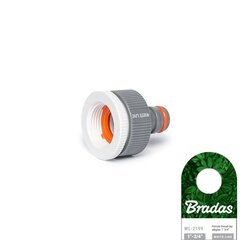 Sekoitinliitäntä 1 "- 3/4" Bradas WHITE LINE hinta ja tiedot | Puutarhaletkut, kastelukannut ja muut kastelutarvikkeet | hobbyhall.fi