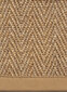 Narma Tuna -sisalWeave™ sileäksi kudottu matto, kulta, Ø 160 cm hinta ja tiedot | Isot matot | hobbyhall.fi