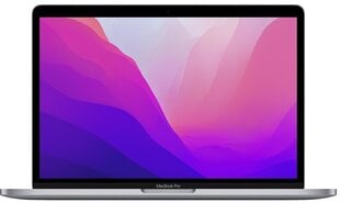 Apple MacBook Pro 13" M2 8C CPU, 10C 8GB/512GB Silver SWE MNEQ3KS/A hinta ja tiedot | Kannettavat tietokoneet | hobbyhall.fi