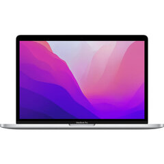 Apple MacBook Pro 13" M2 8C CPU, 10C 8GB/512GB Silver SWE MNEQ3KS/A hinta ja tiedot | Kannettavat tietokoneet | hobbyhall.fi