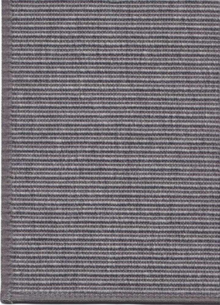 Narma Credo -flatWeave™ sileäksi kudottu matto, harmaa, 80 x 350 cm hinta ja tiedot | Isot matot | hobbyhall.fi