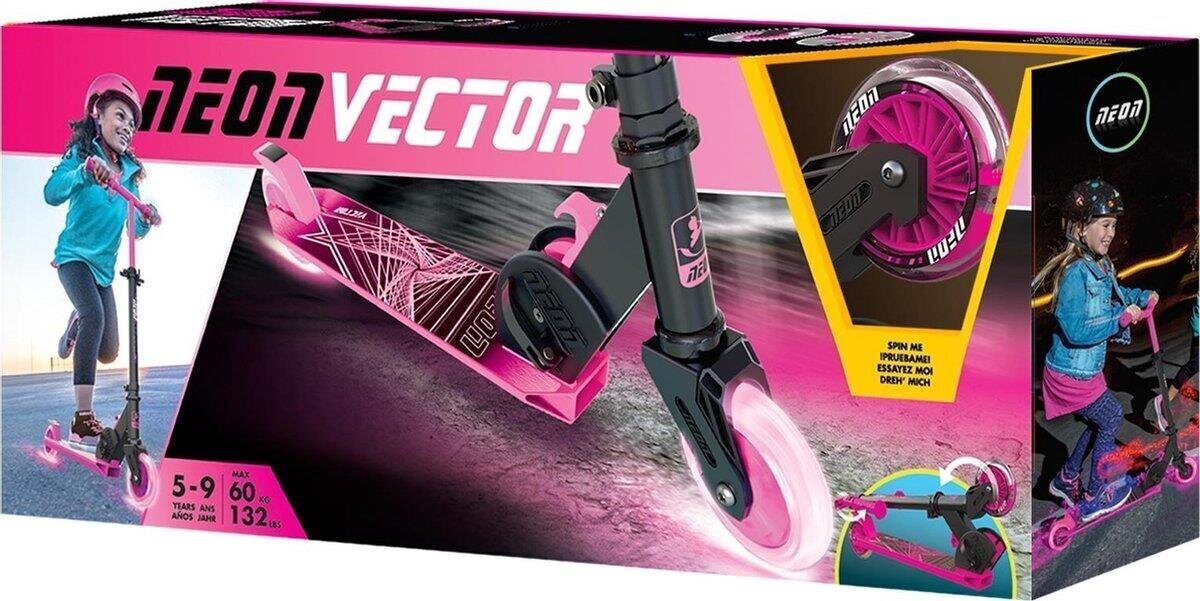 Yvolution Neon Vectori Potkulauta, pinkki hinta ja tiedot | Potkulaudat | hobbyhall.fi