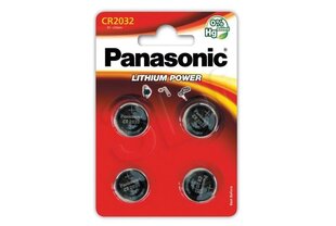Panasonic paristo CR2032 / 4B hinta ja tiedot | Paristot | hobbyhall.fi