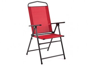 Patio Madera tuoli, punainen/musta hinta ja tiedot | Puutarhatuolit | hobbyhall.fi
