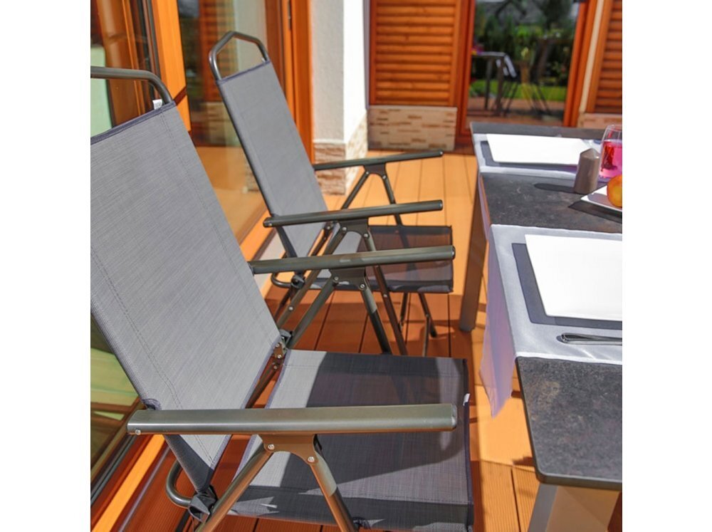 Puutarhatuoli Patio Madera D029-06TB, musta hinta ja tiedot | Puutarhatuolit | hobbyhall.fi