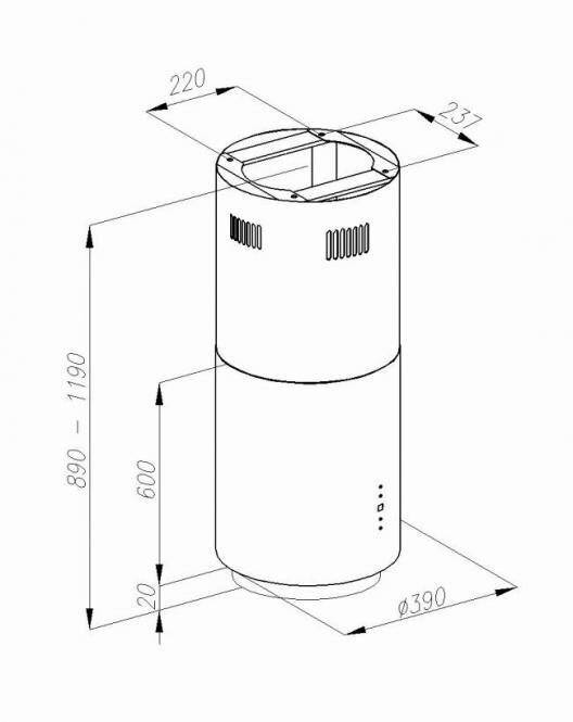 Brego OR W hinta ja tiedot | Liesituulettimet | hobbyhall.fi