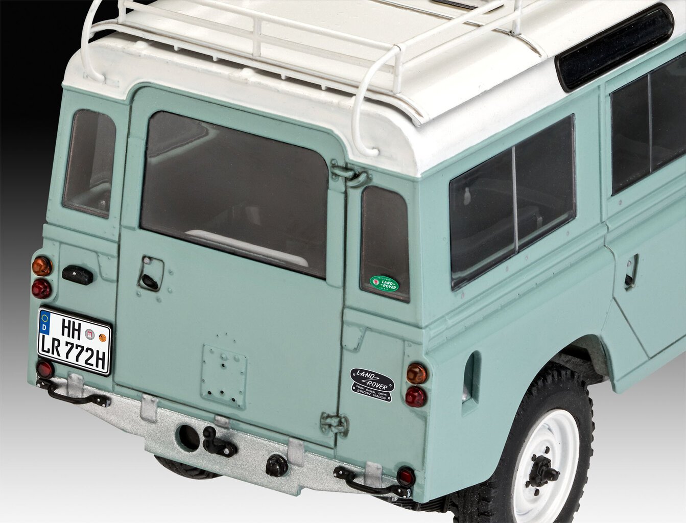 Revell malliauto- Land Rover Series III, 1/24, 07047 hinta ja tiedot | Poikien lelut | hobbyhall.fi