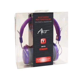 ART Multimediakuulokkeet STEREO mikrofonilla AP-60MC oranssi hinta ja tiedot | Kuulokkeet | hobbyhall.fi