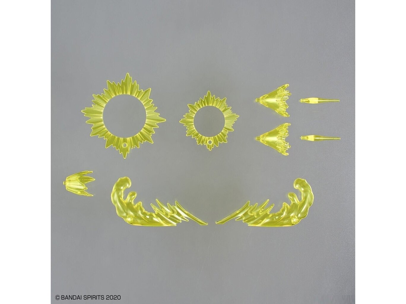 Bandai - Customize Effect Yellow, esivalmistettu malli 1/144, 61322 hinta ja tiedot | LEGOT ja rakennuslelut | hobbyhall.fi