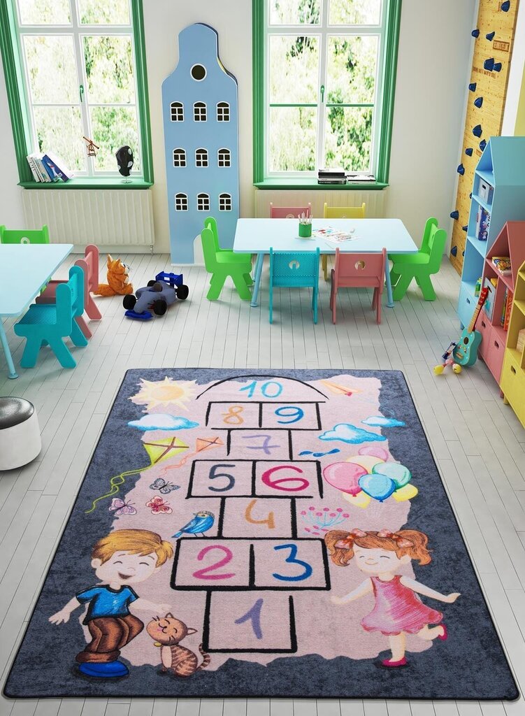 Lastenhuoneen matto Street Game, 133x190 cm hinta ja tiedot | Isot matot | hobbyhall.fi