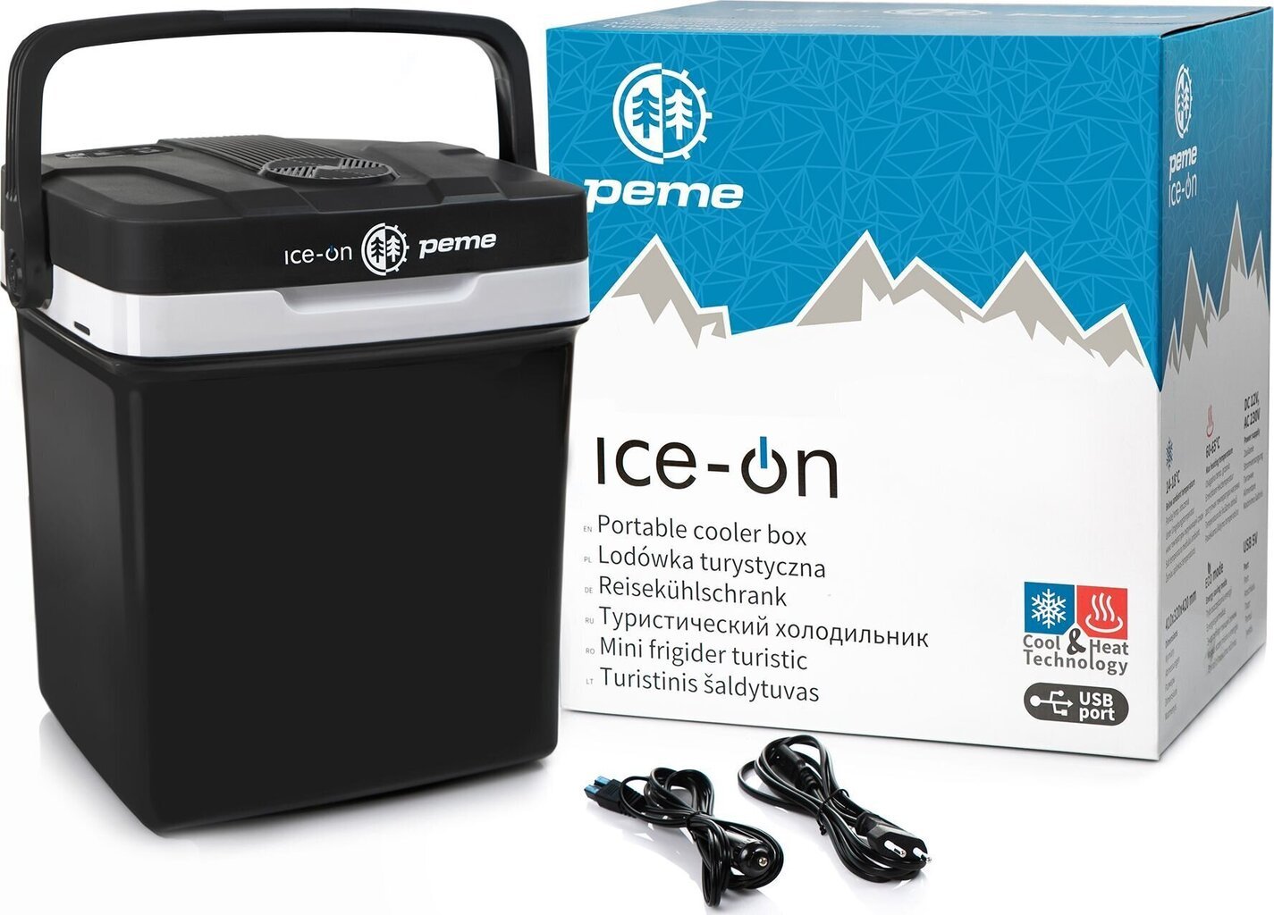 Peme ice-on IO-27L hinta ja tiedot | Matkajääkaapit ja kylmälaukut autoon | hobbyhall.fi