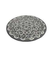 Pyöreä matto Hanse Home Capri Grey, 200 cm hinta ja tiedot | Isot matot | hobbyhall.fi