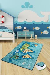 Lastenhuoneen matto Map, 140x190 cm hinta ja tiedot | Isot matot | hobbyhall.fi