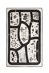 Lasten matto Black City, 100x160 cm hinta ja tiedot | Isot matot | hobbyhall.fi