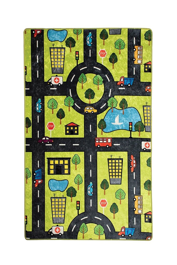 Lasten matto Green City, 100x160 cm hinta ja tiedot | Isot matot | hobbyhall.fi
