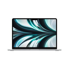 MacBook Air 13” Apple M2 8C CPU, 10C GPU/8GB/512GB SSD/Silver/INT - MLY03ZE/A hinta ja tiedot | Kannettavat tietokoneet | hobbyhall.fi